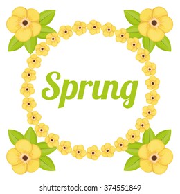 Spring season design 