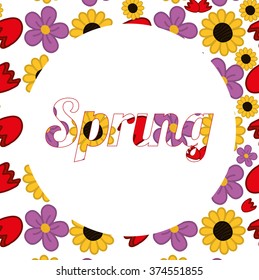 Spring season design 