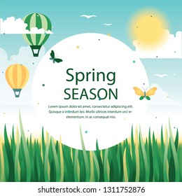 Spring Season Template