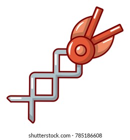 Spring shears icon. Cartoon illustration of spring shear vector icon for web.