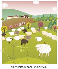 Spring sheep