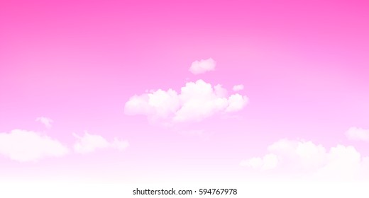 Spring sky landscape background