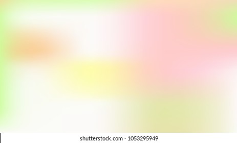 Spring soft easter background. Summer holographic green texture. Vibrant blur iridescent design. Foil neon trendy rainbow banner. Pastel future element. Foil holographic design. Bright soft gradient.
