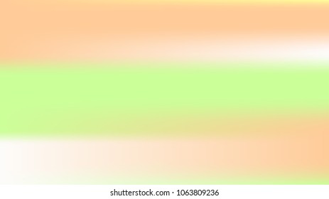 Spring soft easter background. Summer holographic green texture. Vibrant blur iridescent design. Foil neon trendy rainbow banner. Pastel future element. Foil holographic design. Bright soft gradient.