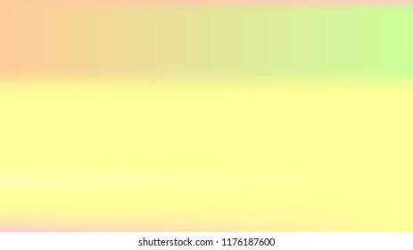 Spring soft easter background. Summer holographic green texture. Vibrant blur iridescent design. Foil neon trendy rainbow banner. Pastel future element. Foil holographic design. Bright soft gradient.