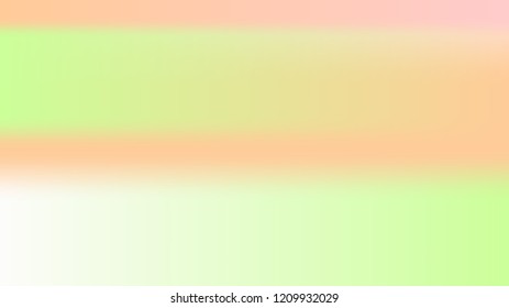 Spring soft easter background. Summer holographic green texture. Vibrant blur iridescent design. Foil neon trendy rainbow banner. Pastel future element. Foil holographic design. Bright soft gradient.