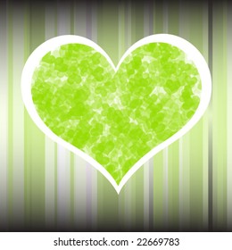 Spring st. valentines background in vector