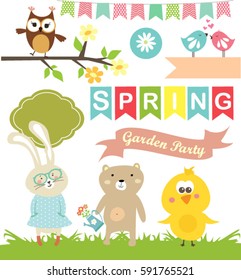 Spring stickies and labels