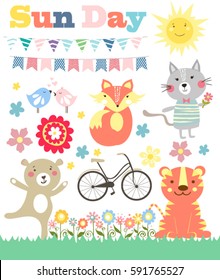 Spring stickies and labels