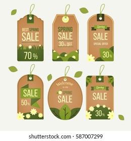 Spring style sale label