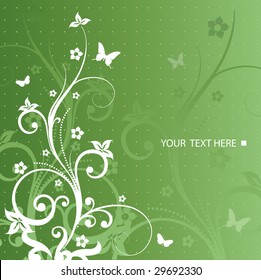 spring and summer abstract floral background with place for your text