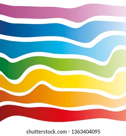 Spring Summer colorful gradient abstract background