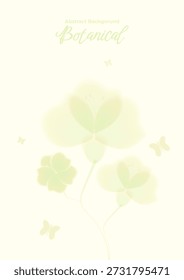 Spring, summer, and fall minimalist floral posters. Modern summer and spring wallpaper designs for menus, drinks, promotions, and advertising.