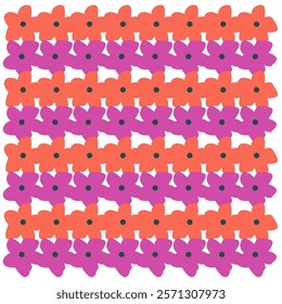 SPRING SUMMER FLORAL PATTERN TEXTURE VECTOR