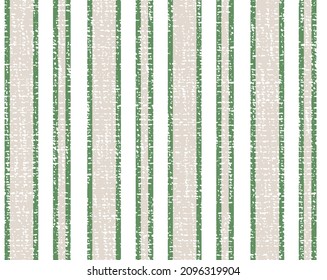 Spring and summer pastel striped pattern pastel brush strokes. vector grunge stripes vertical seamless vector. Ink paint line with torn linen effection linen textured bold stripes.