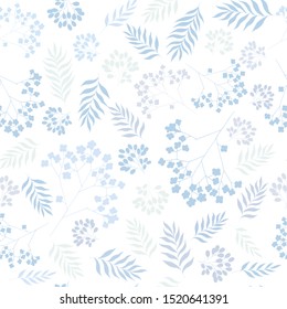 Spring- summer pattern, tender pastel background, wrapping, textile design