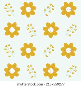 Spring summer seamless pattern set for mother's and women's day. Romantic vector design for paper and invitation
