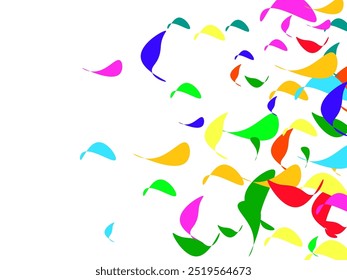  Spring summer seasons butterfly vector border design Banner with silhouettes of butterflies