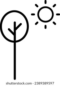 spring summer sun forest tree 11401