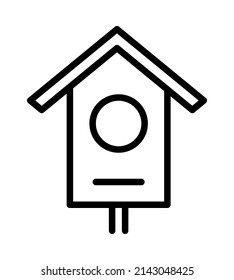 Spring and summer time flat line icon. Outline sign for mobile concept and web design, store.