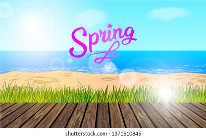 Spring summer,background, vector