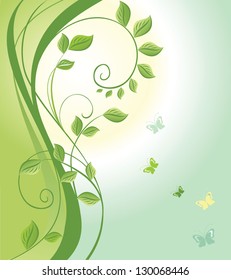 Spring sunrise