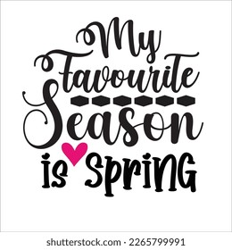 Spring svg design cut file