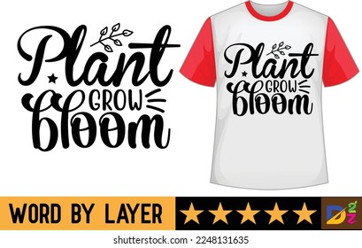 Spring svg t shirt design