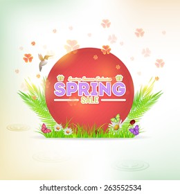 Spring Theme Web Banner 