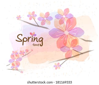 Spring time