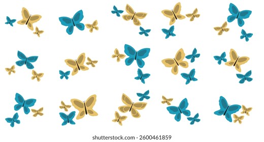 Spring Time Butterfly Decoration Bundle