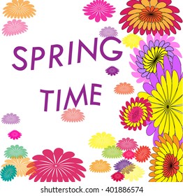 Spring Time Vector Design