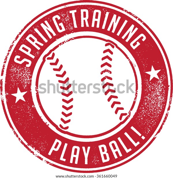 Spring Training Baseball\
Sport Stamp