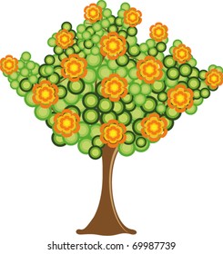 Spring Tree in Bloom