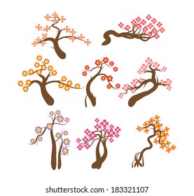 spring tree and flower