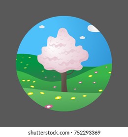 Spring Tree Icon