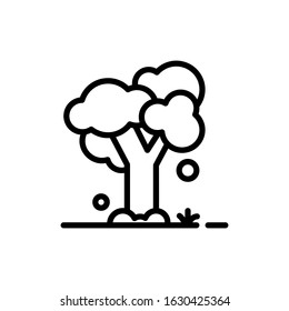  Spring, tree icon, elements of Spring icon set, premium line icon for web design and app development