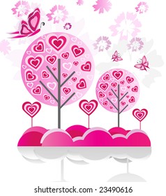 Spring trees