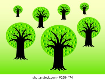 Spring trees