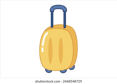 Spring Trip Flat Sticker Design