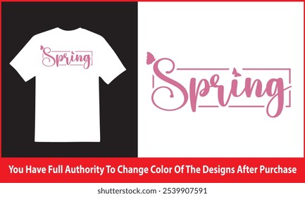 Spring tshirt design , Cut Files , Hello vector designs - Sweet Quote idea | Winter Saying - Season Clipart , Welcome Spring design