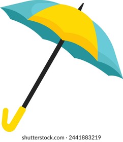 A Spring Umbrella Element Illustration