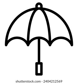 Spring umbrella Vector object illustration
