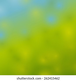 Spring vector background