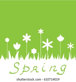 spring vector background