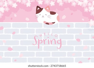 spring vector background and