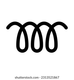 Spring Vector Glyph Icon For Personal And Commercial Use.
