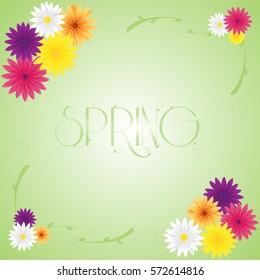 spring vector greeting card design,spring background,spring label,spring flower,spring sale