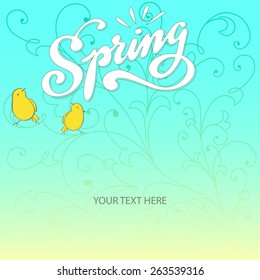 Spring Vector Illustration