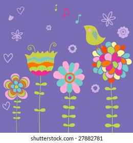 Spring vector illustration